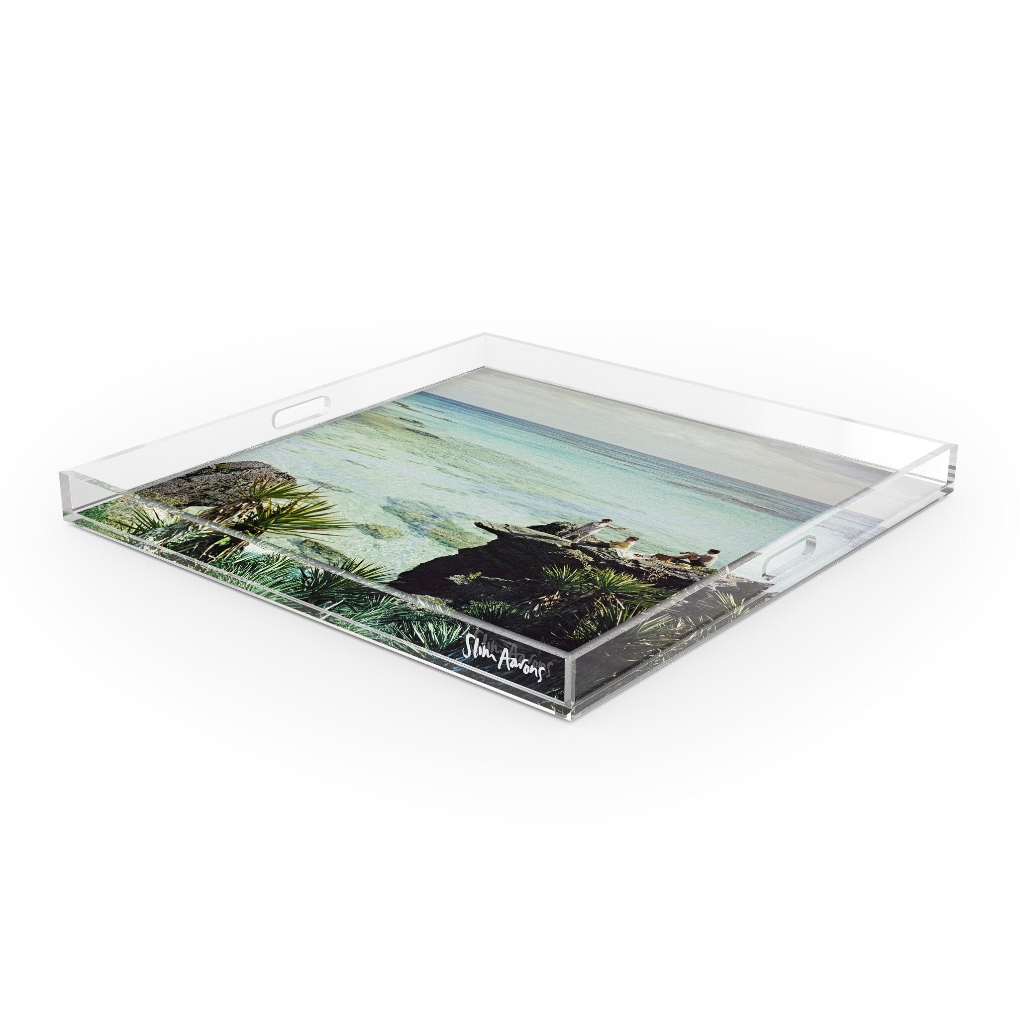 A Nice Spot For Lunch Tray By Slim Aarons