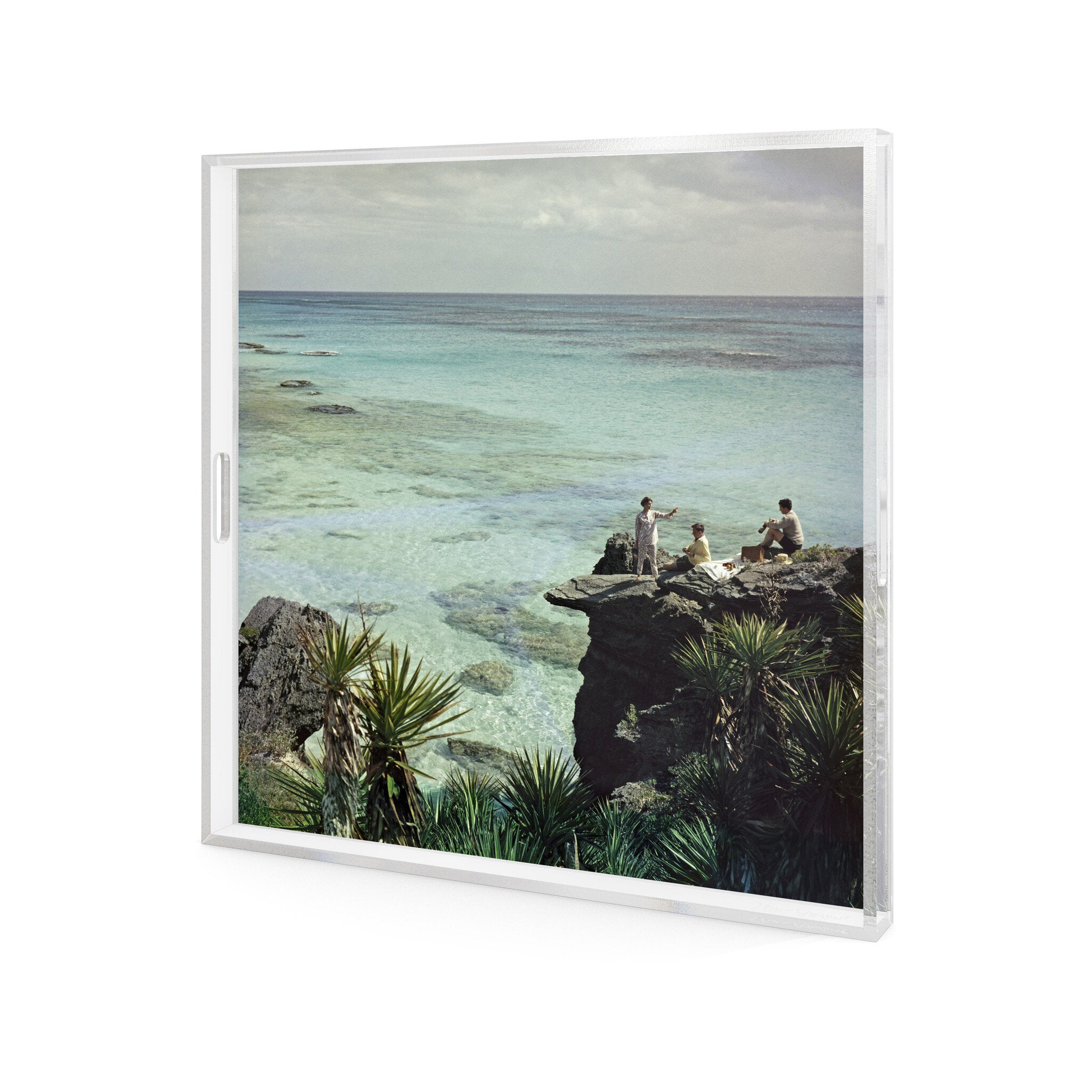 A Nice Spot For Lunch Tray By Slim Aarons