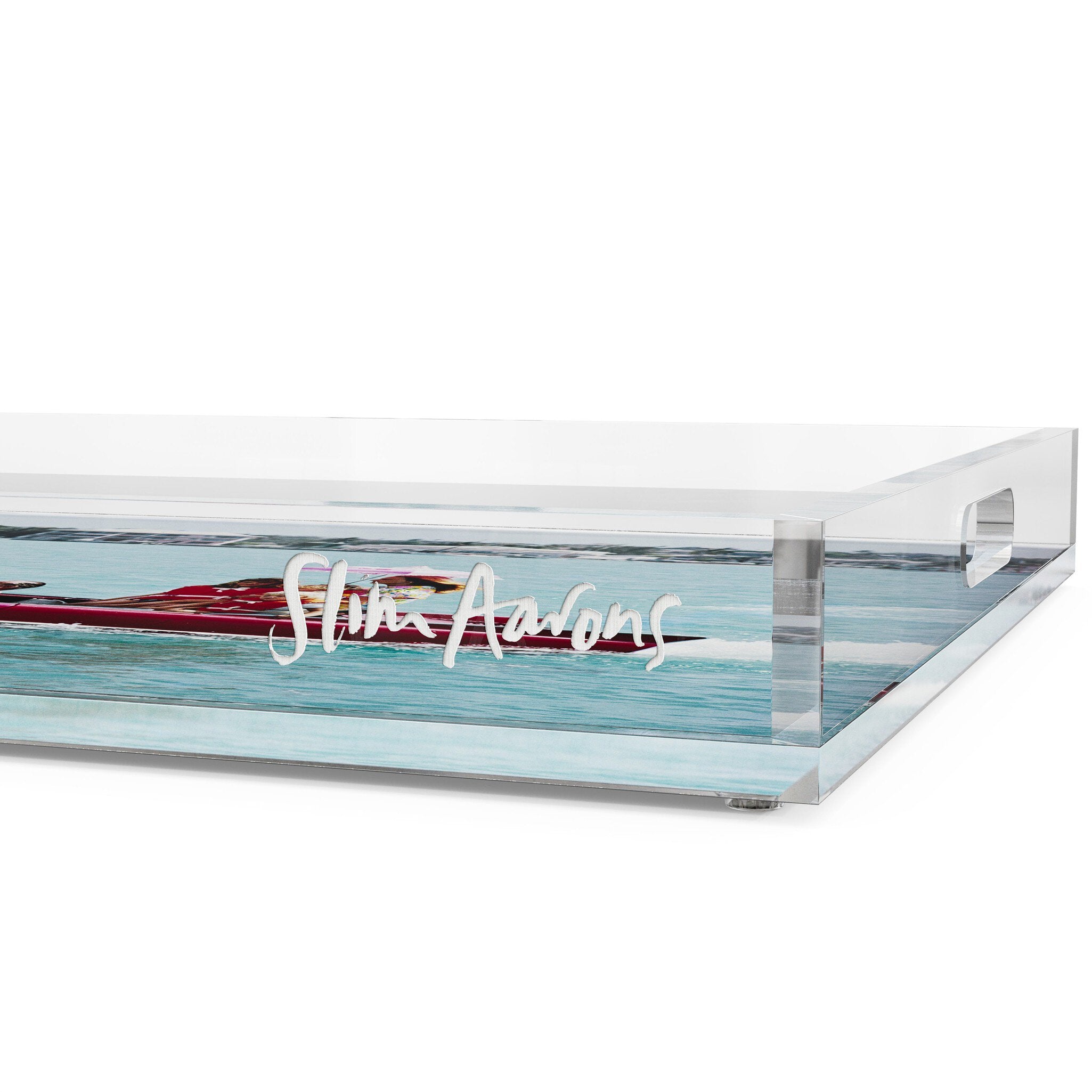 Sea Drive Tray By Slim Aarons