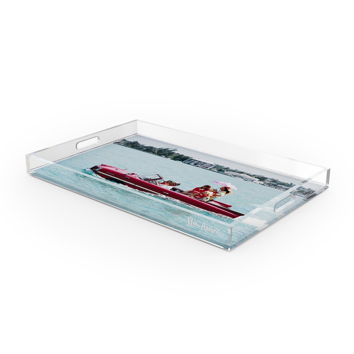 Sea Drive Tray By Slim Aarons