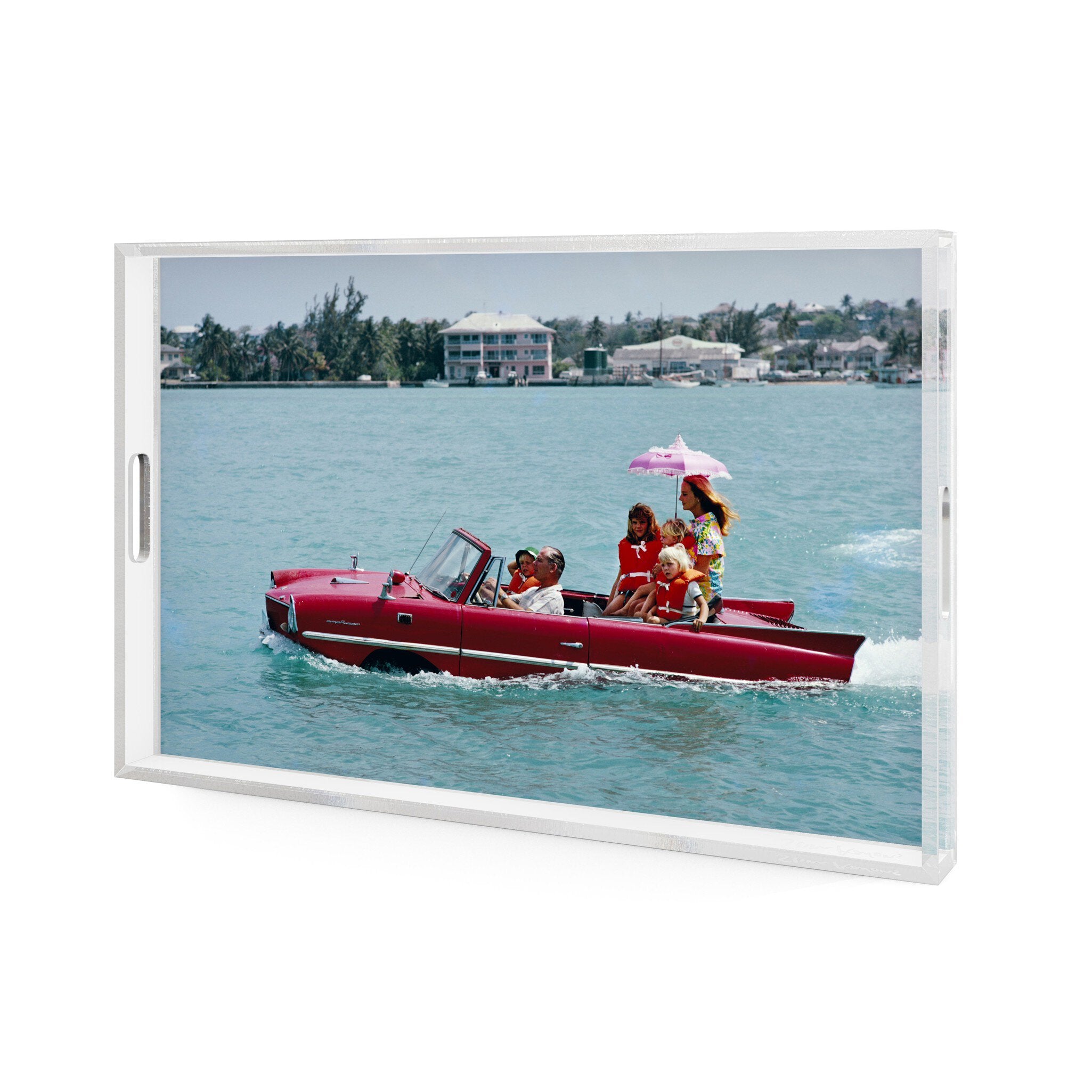 Sea Drive Tray By Slim Aarons