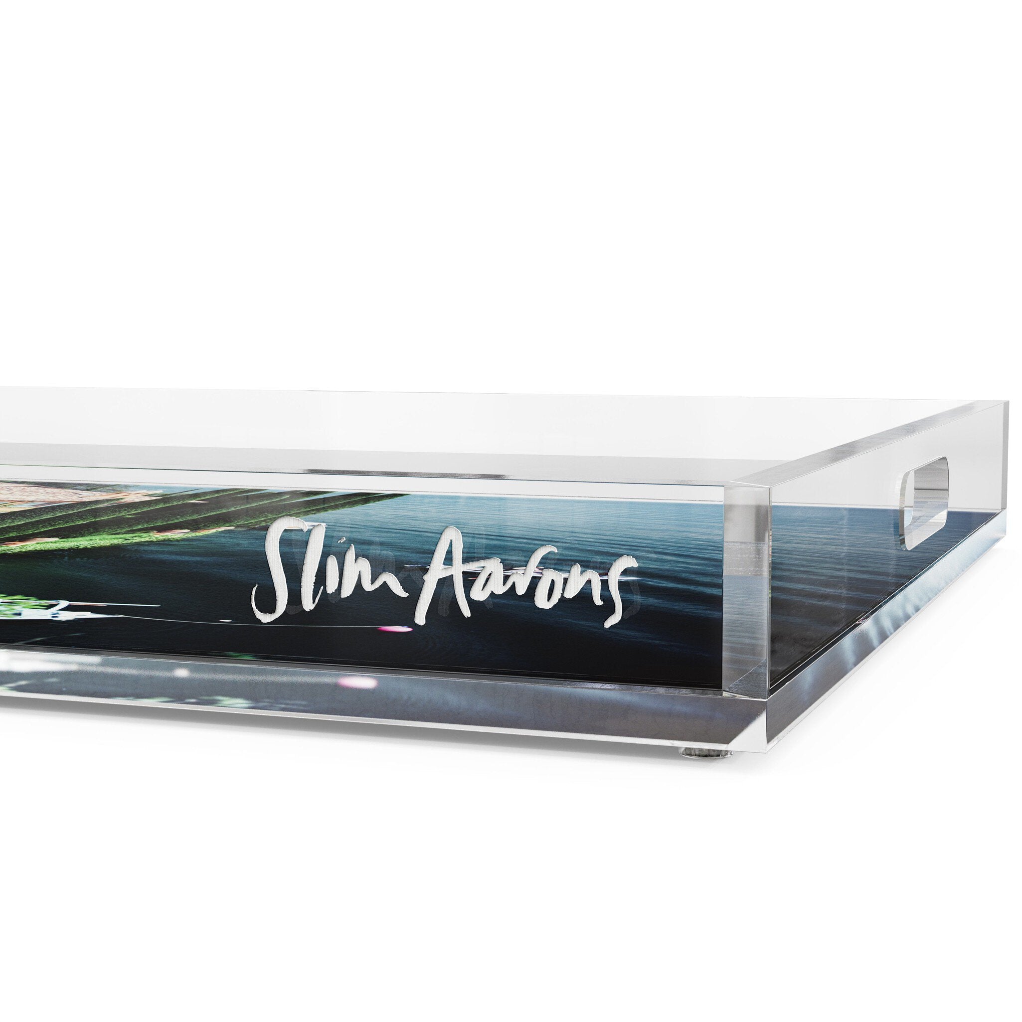Giacomo Montegazza Tray By Slim Aarons