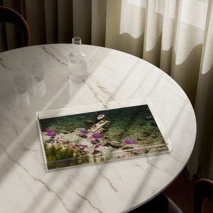 Il Pelicano Beach Tray By Slim Aarons