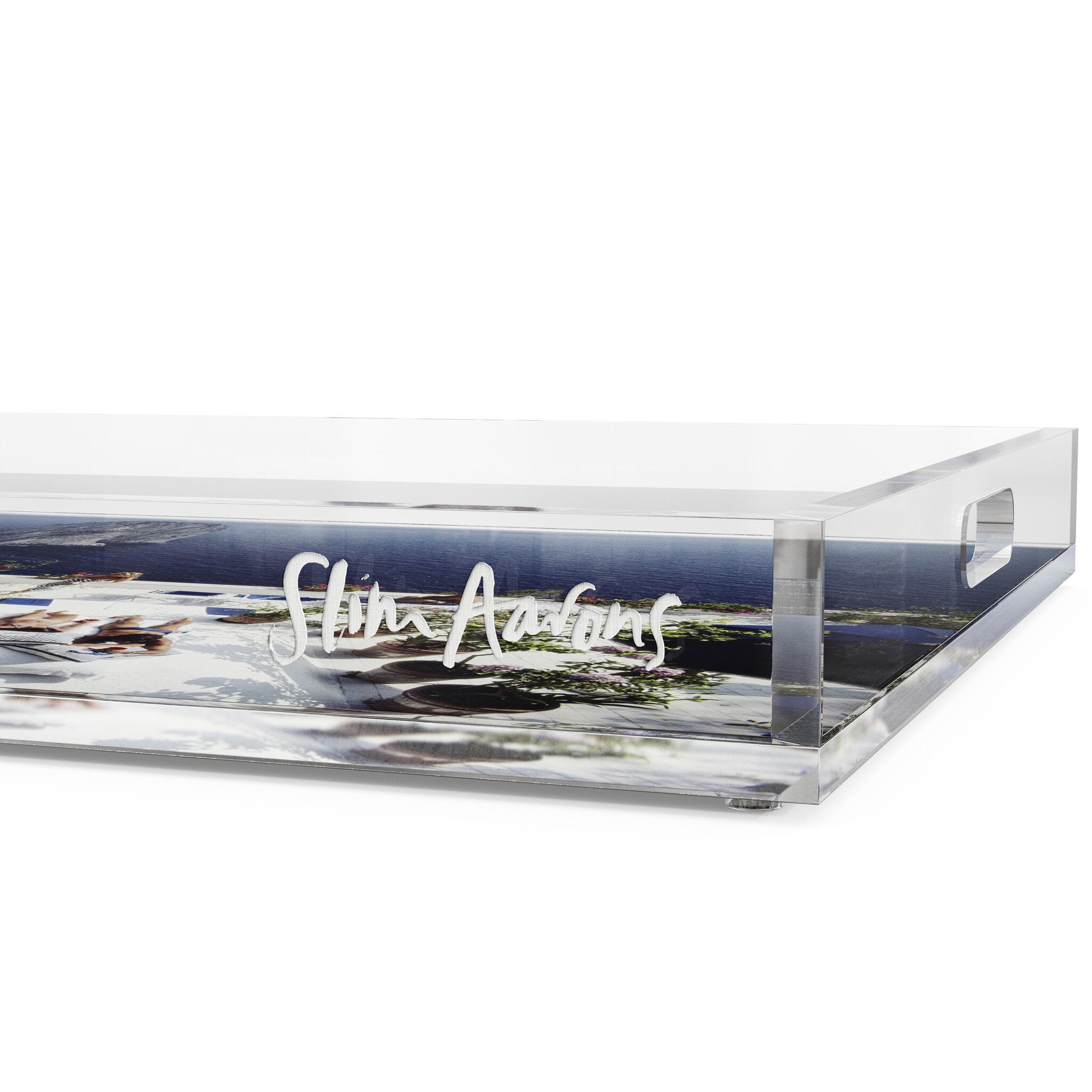 Ii Canille Tray By Slim Aarons