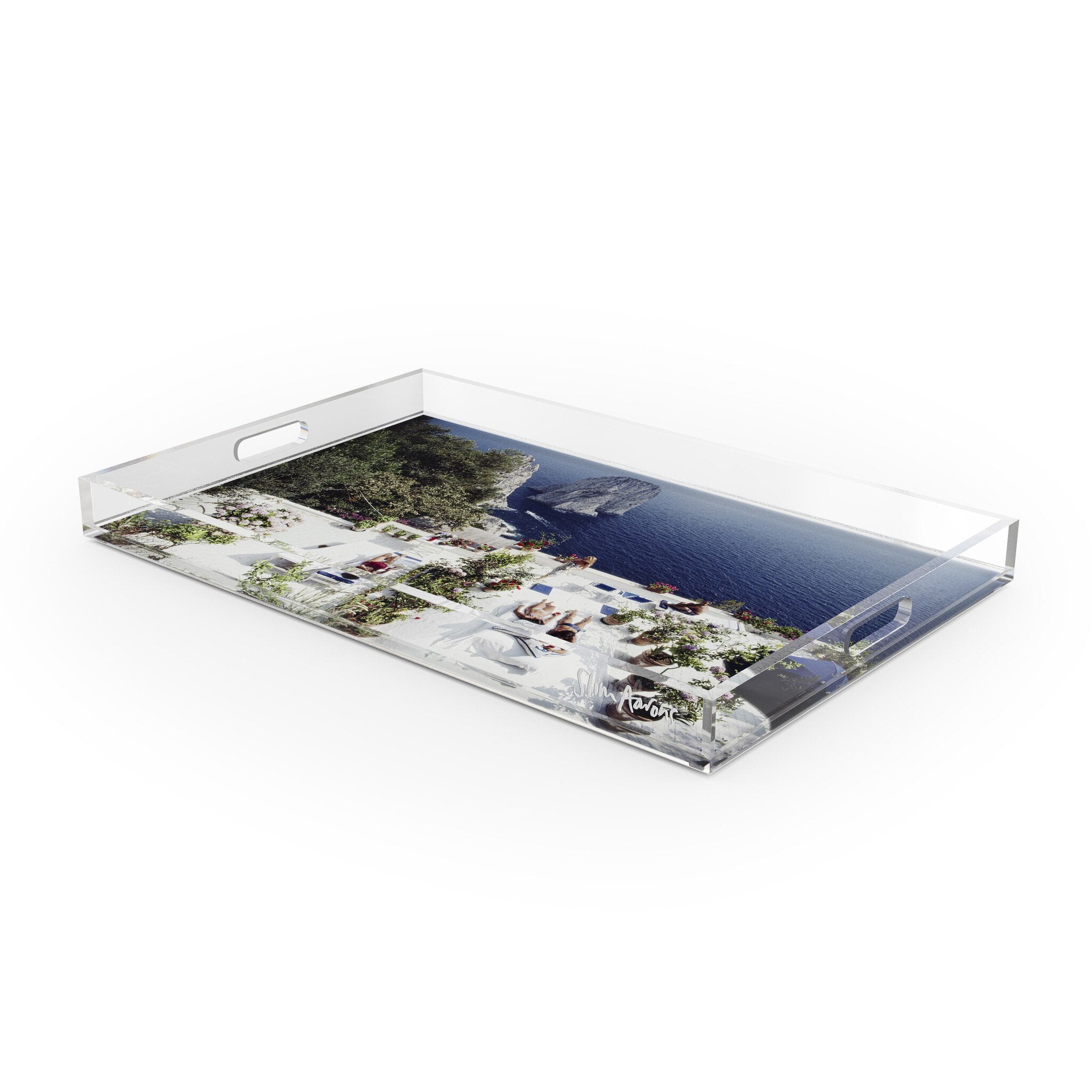 Ii Canille Tray By Slim Aarons