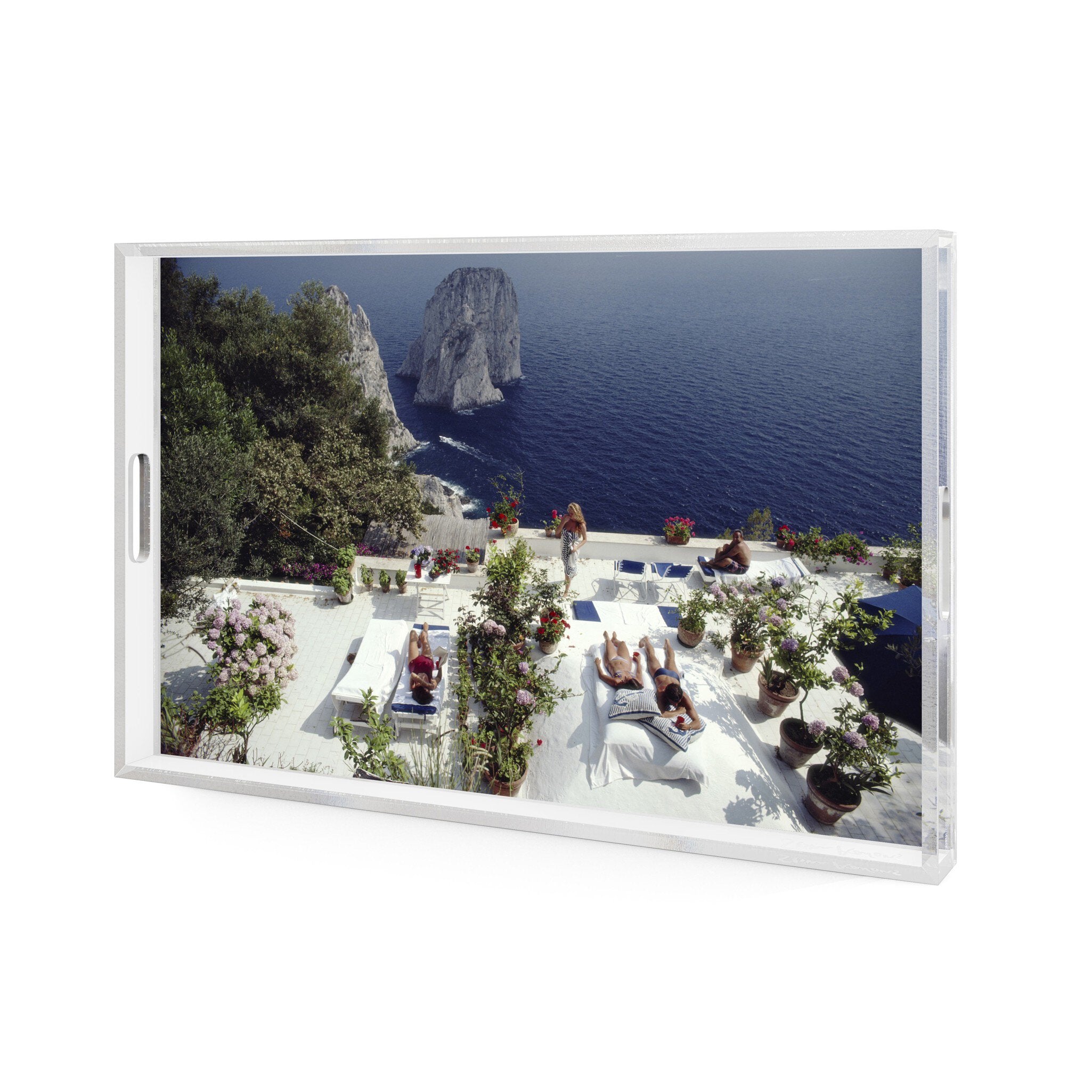 Ii Canille Tray By Slim Aarons