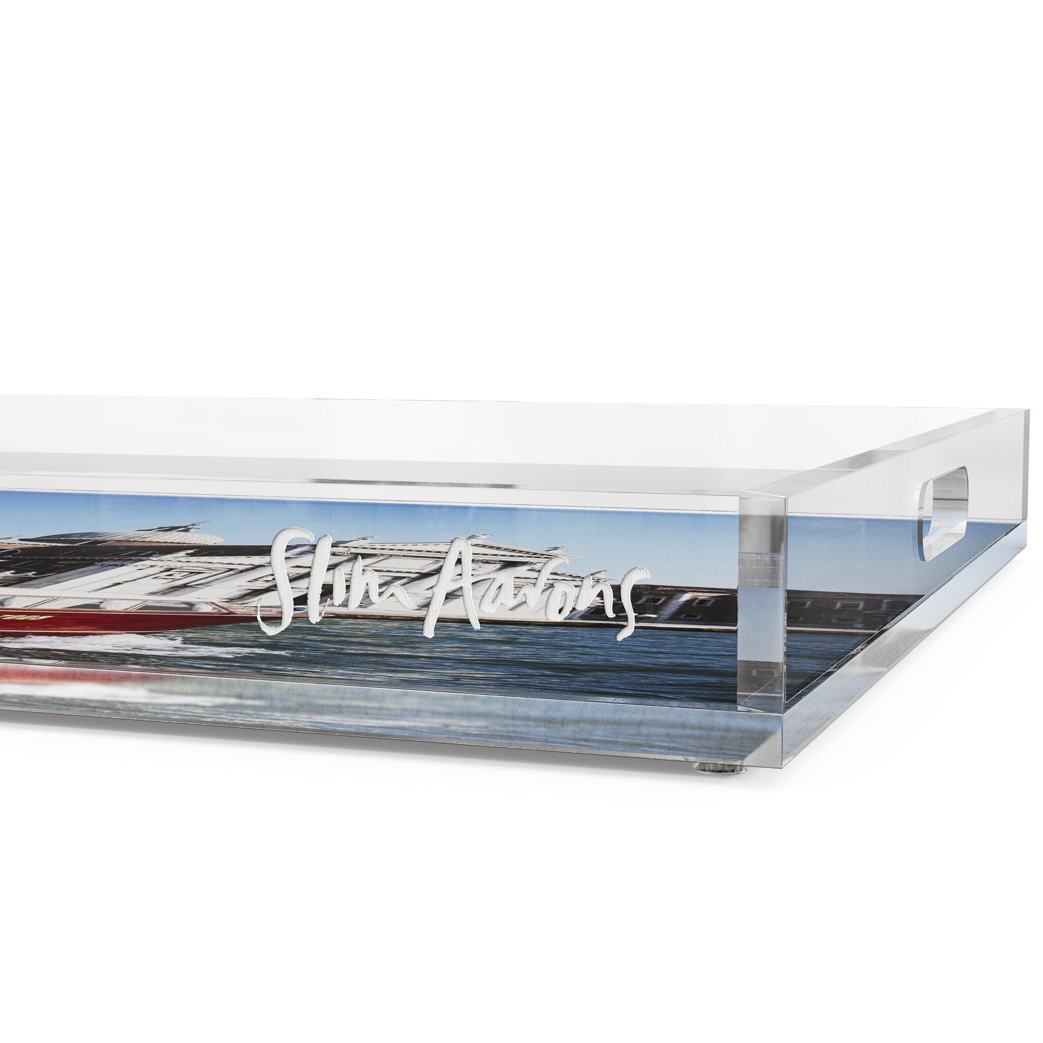 Natale Rusconi Tray By Slim Aarons