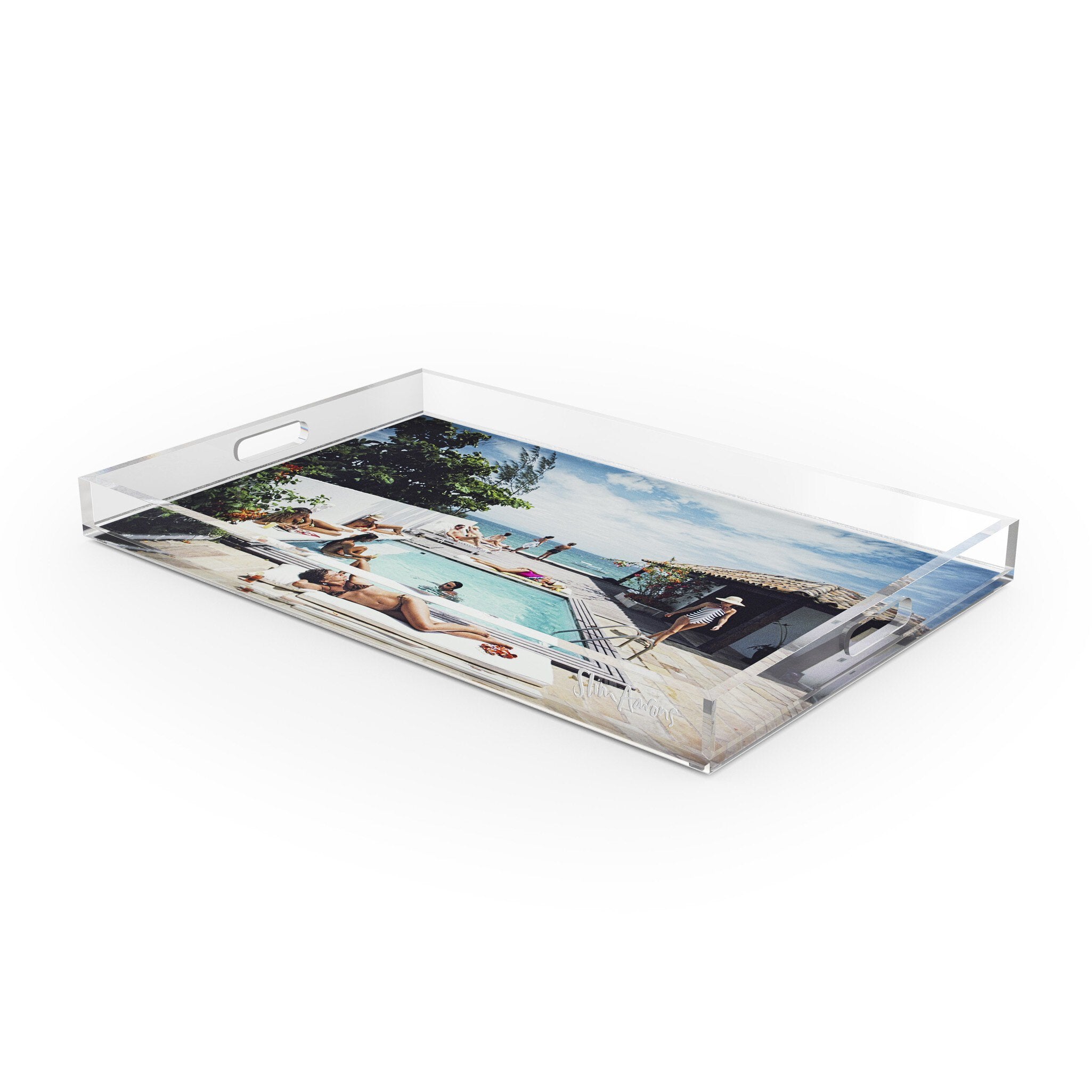 Buzios Tray By Slim Aarons