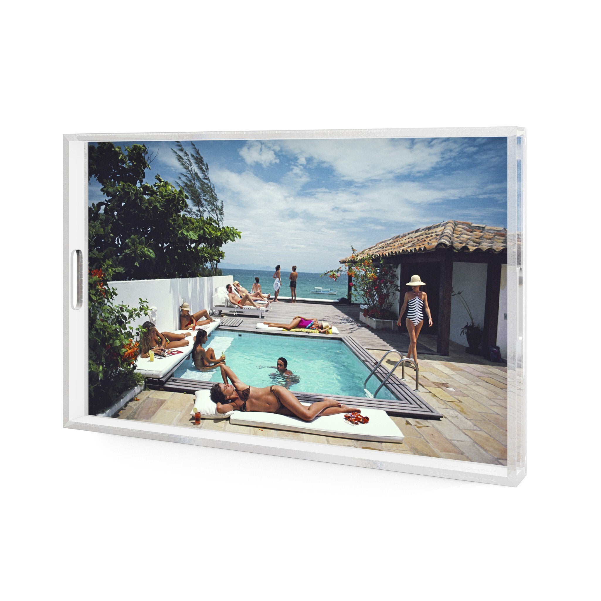 Buzios Tray By Slim Aarons
