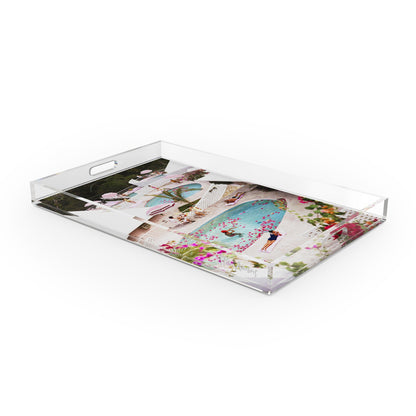Las Brisas Hotel Tray By Slim Aarons