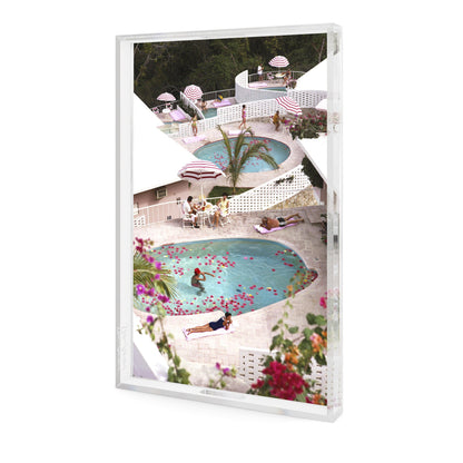 Las Brisas Hotel Tray By Slim Aarons