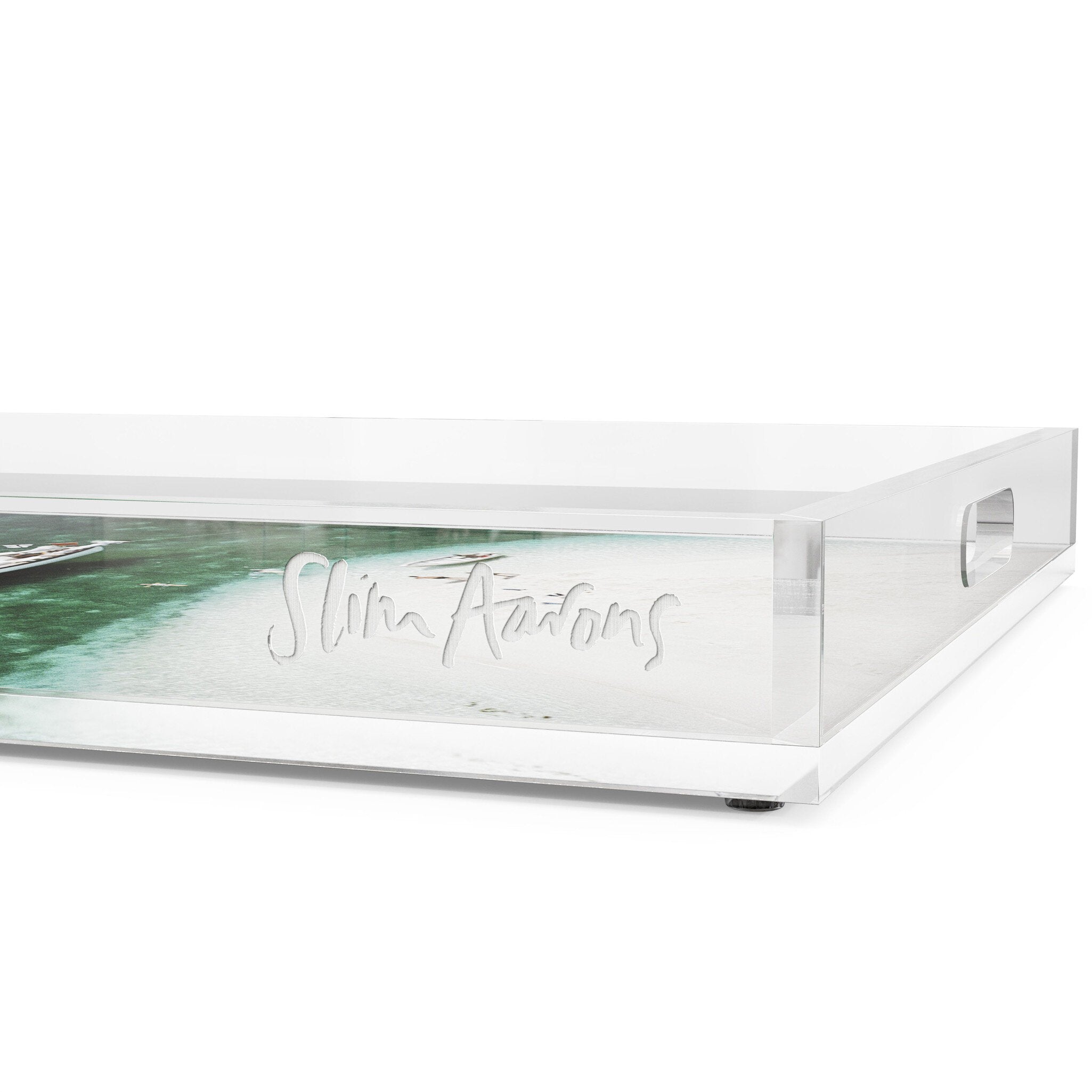 Charter Ketch Tray By Slim Aarons