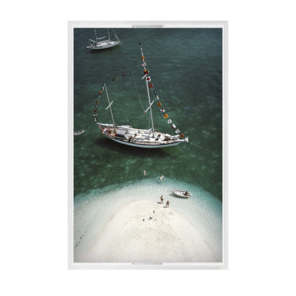 Charter Ketch Tray By Slim Aarons