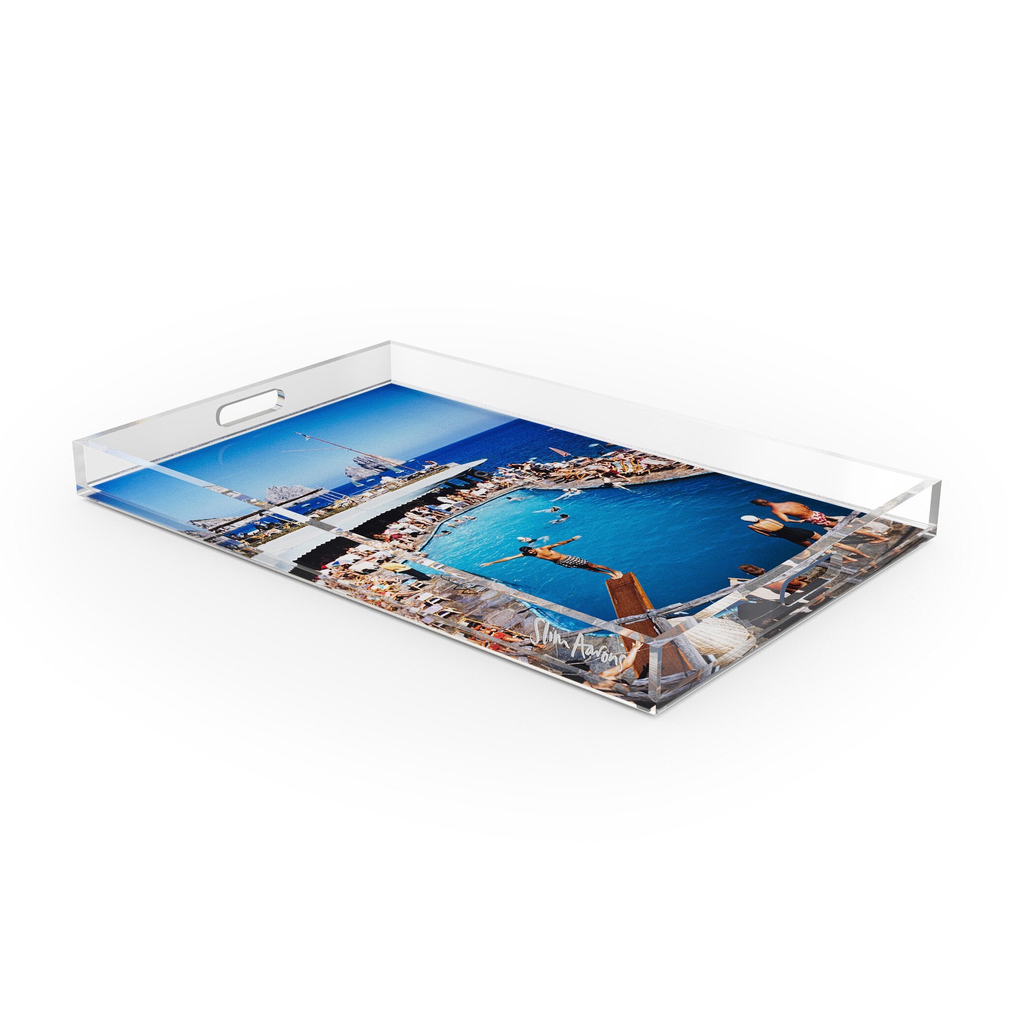 Marina Piccola Tray By Slim Aarons