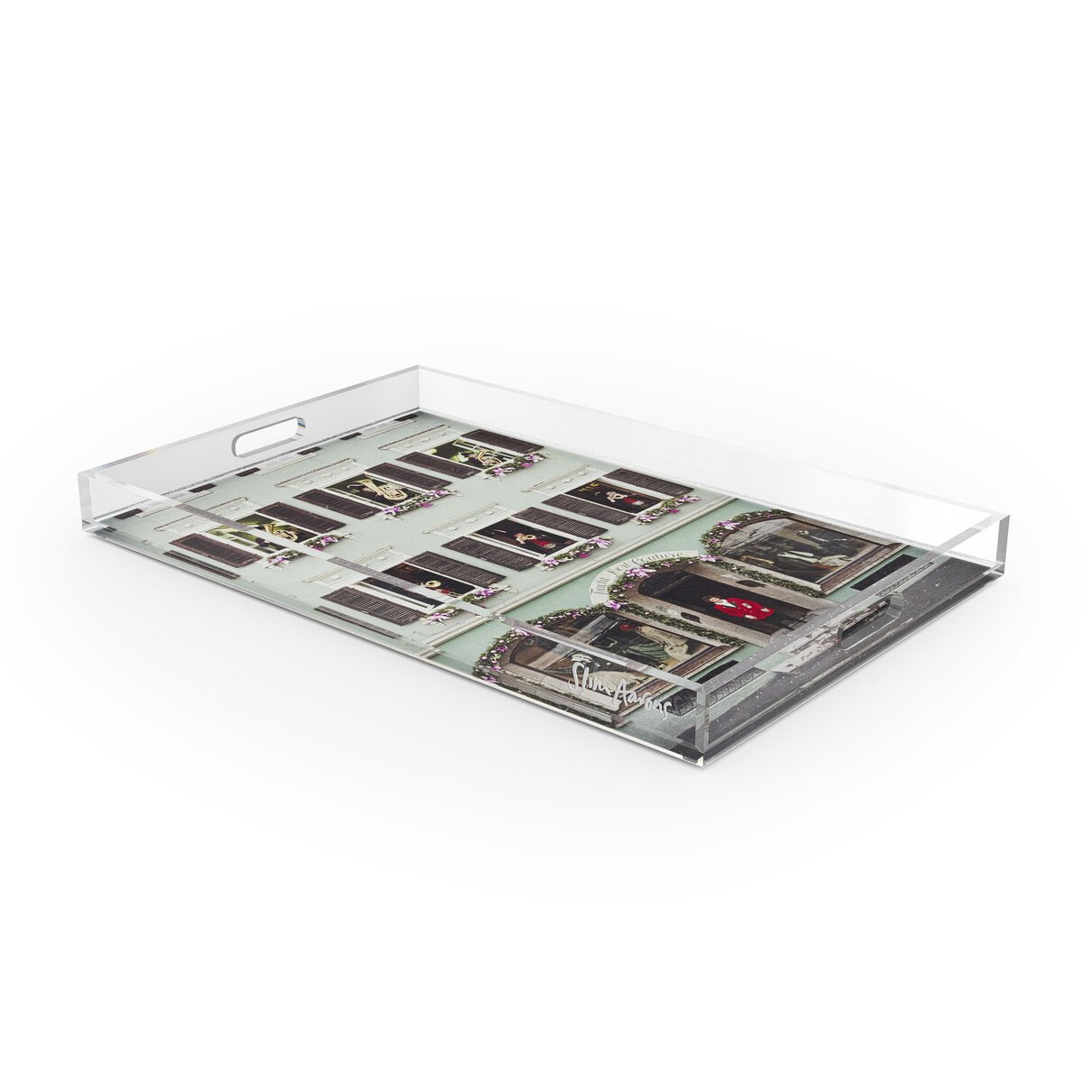 Trachten Sport Couture Tray By Slim Aarons
