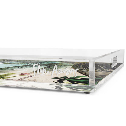 Barbados Beach Tray By Slim Aarons