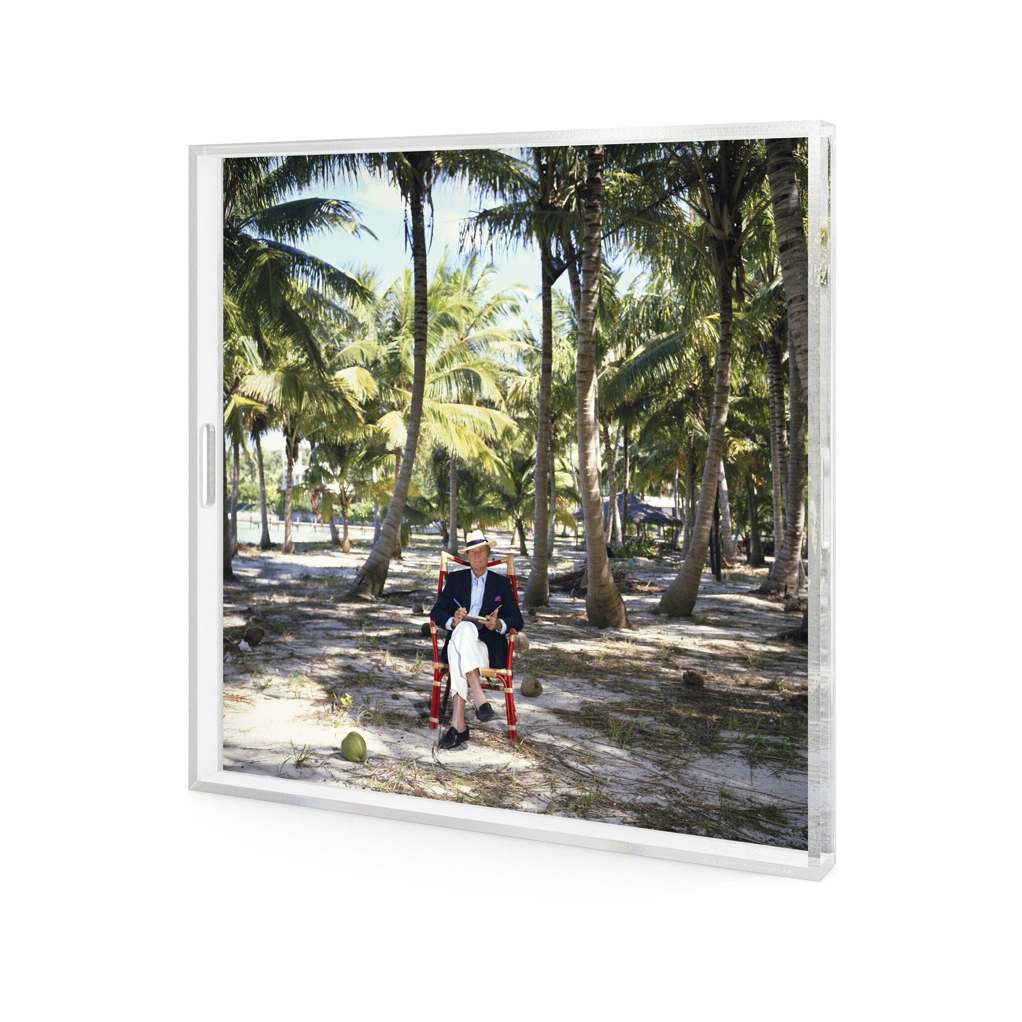 Abaco Islander Tray By Slim Aarons
