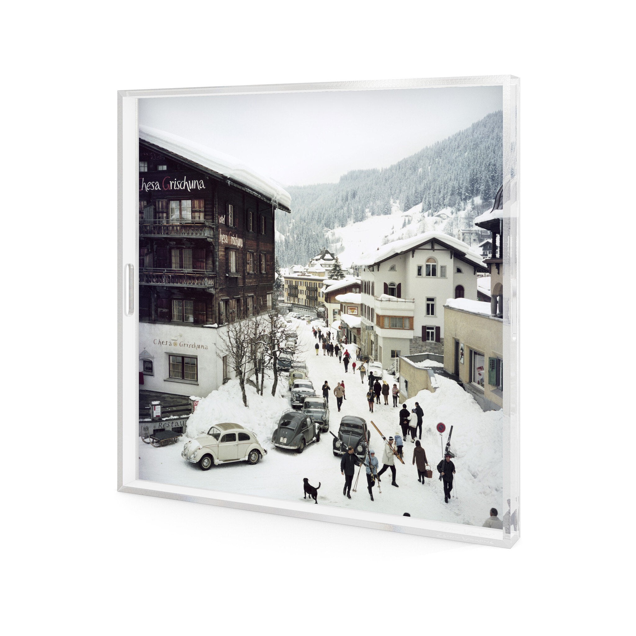 Klosters Tray By Slim Aarons