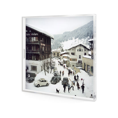 Klosters Tray By Slim Aarons