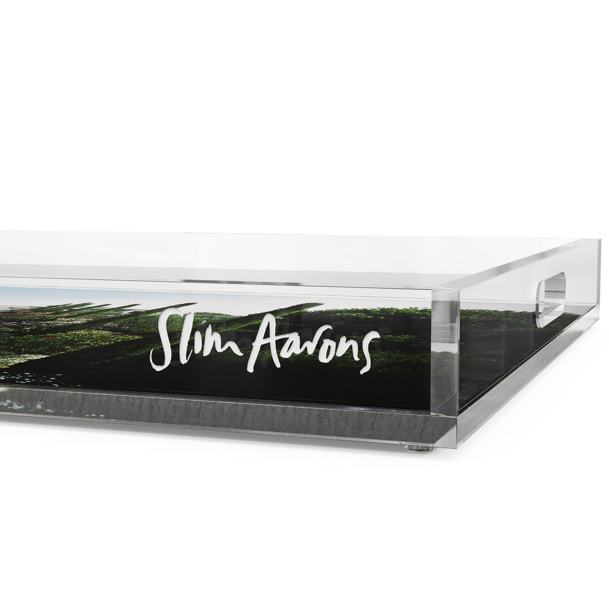Les Sophores Tray By Slim Aarons