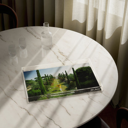 Les Sophores Tray By Slim Aarons