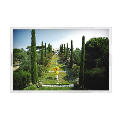 Les Sophores Tray By Slim Aarons