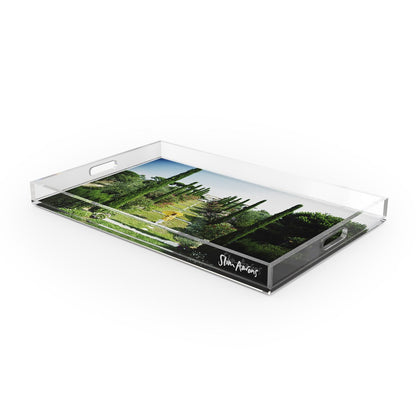 Les Sophores Tray By Slim Aarons