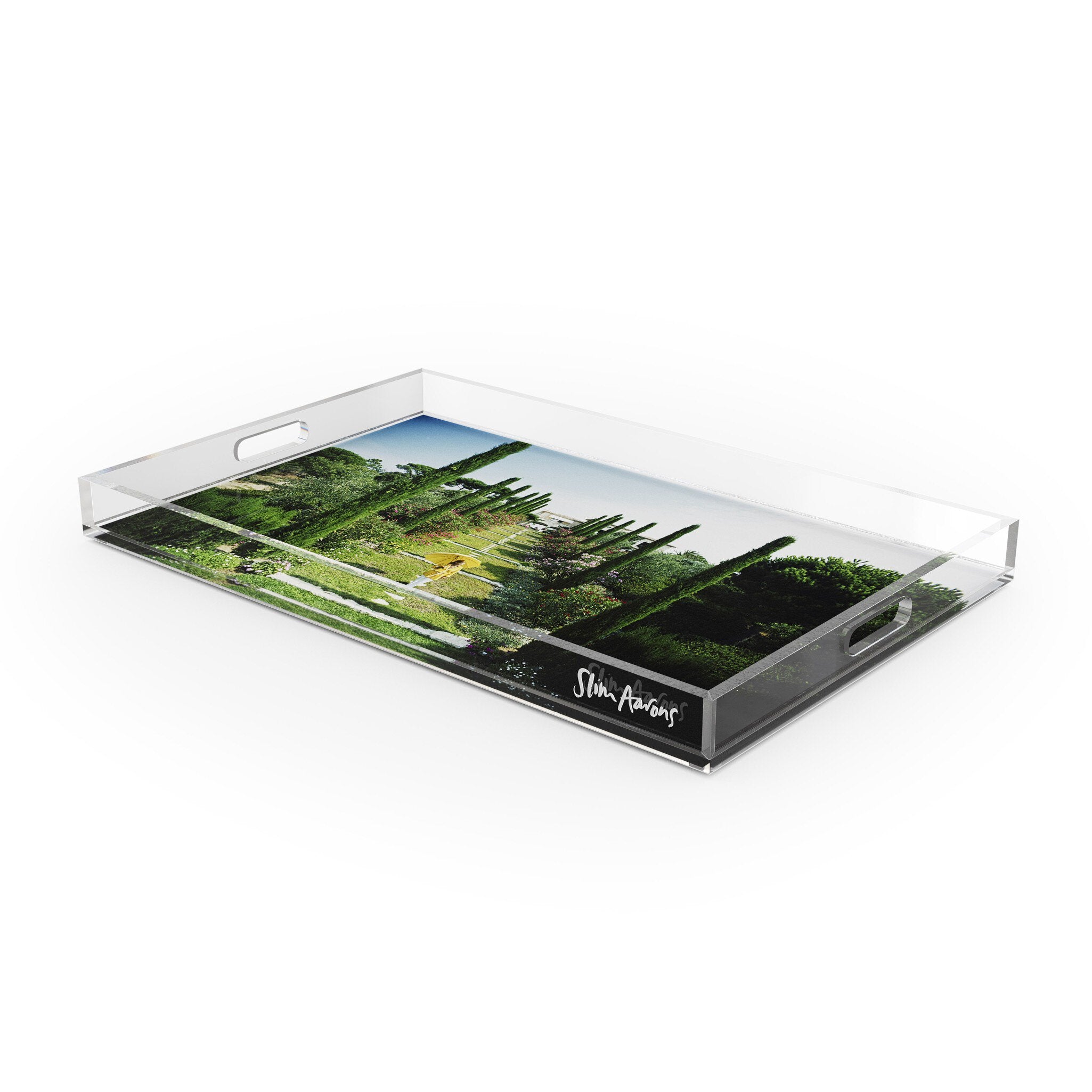 Les Sophores Tray By Slim Aarons