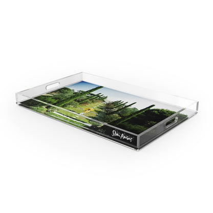 Les Sophores Tray By Slim Aarons