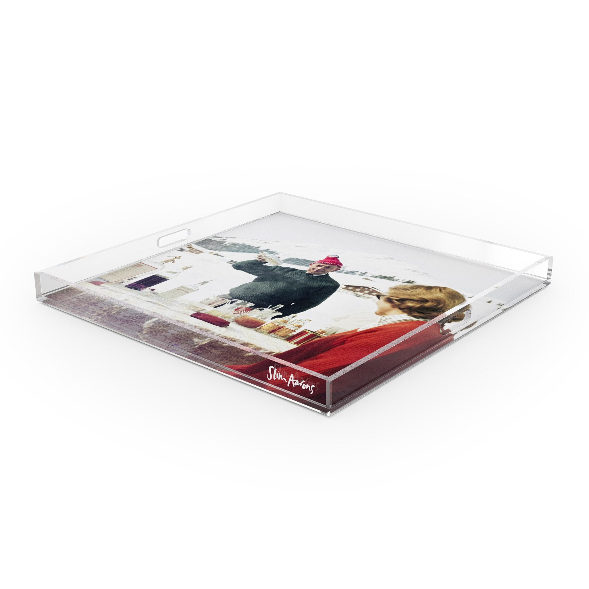 Lech Ice Bar Tray By Slim Aarons