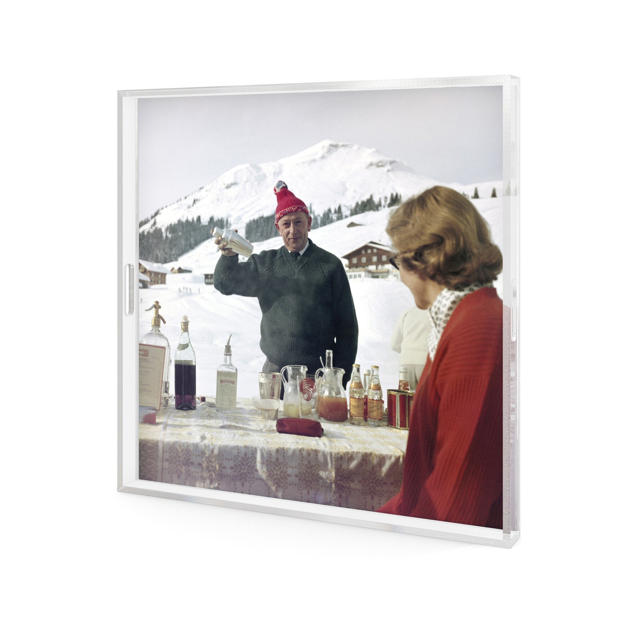 Lech Ice Bar Tray By Slim Aarons
