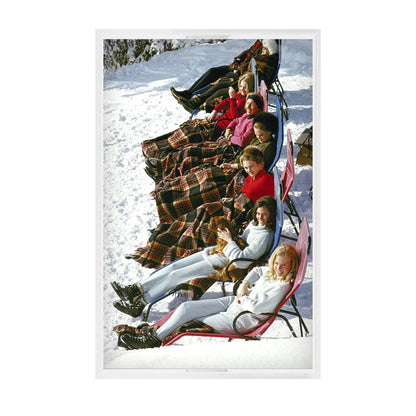 Apres Ski  Tray By Slim Aarons