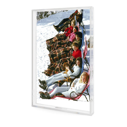 Apres Ski  Tray By Slim Aarons