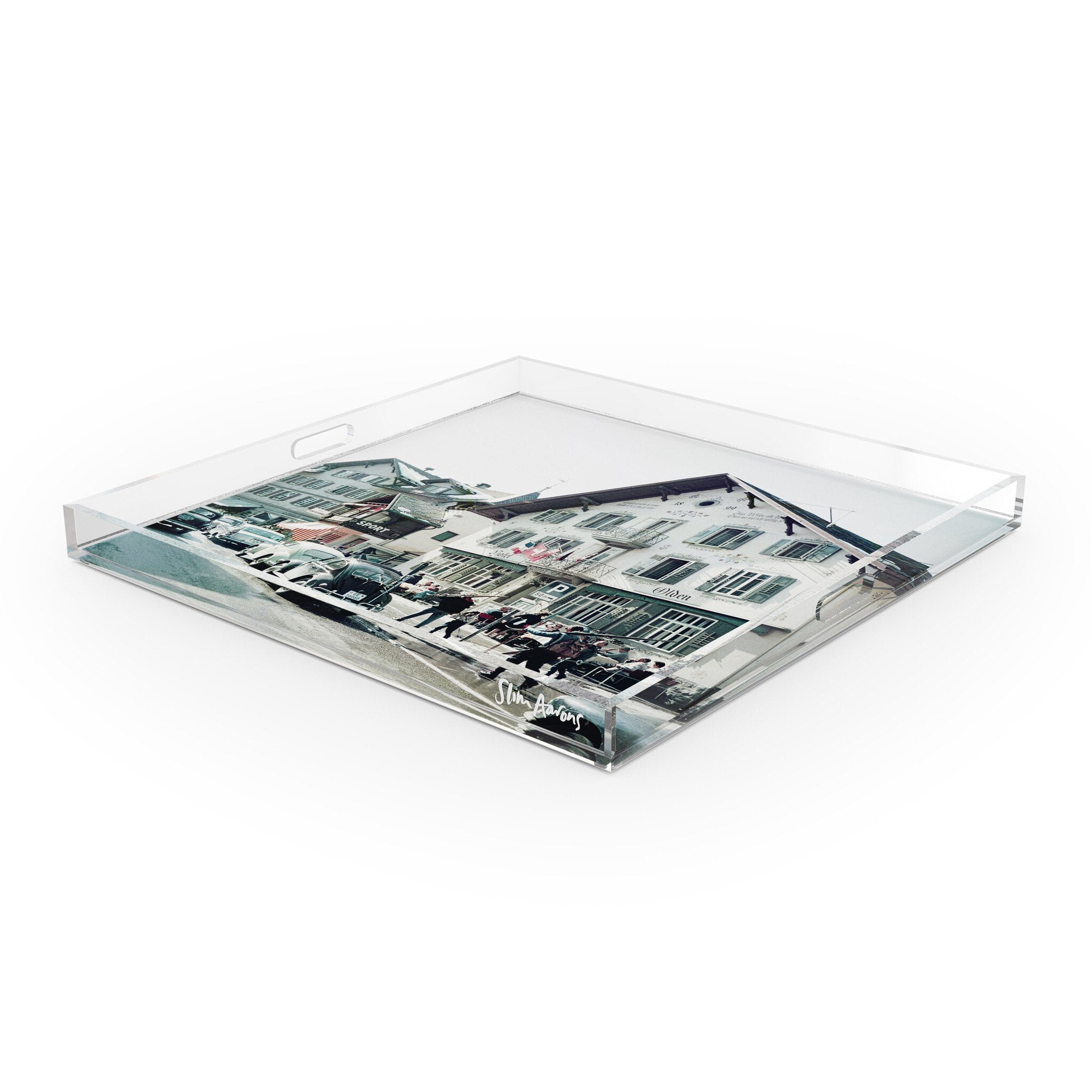 Hotel Olden Tray By Slim Aarons