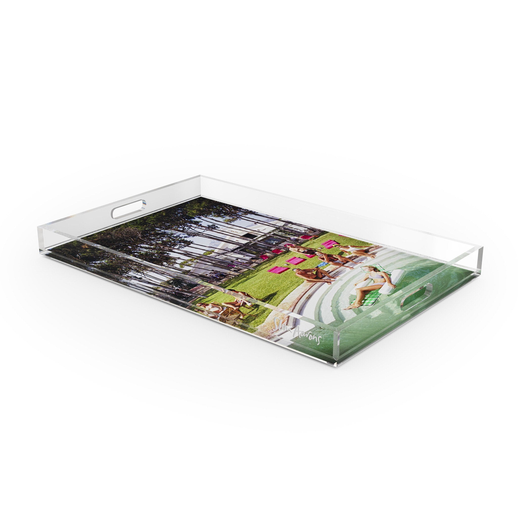 Marbella House Party Tray By Slim Aarons