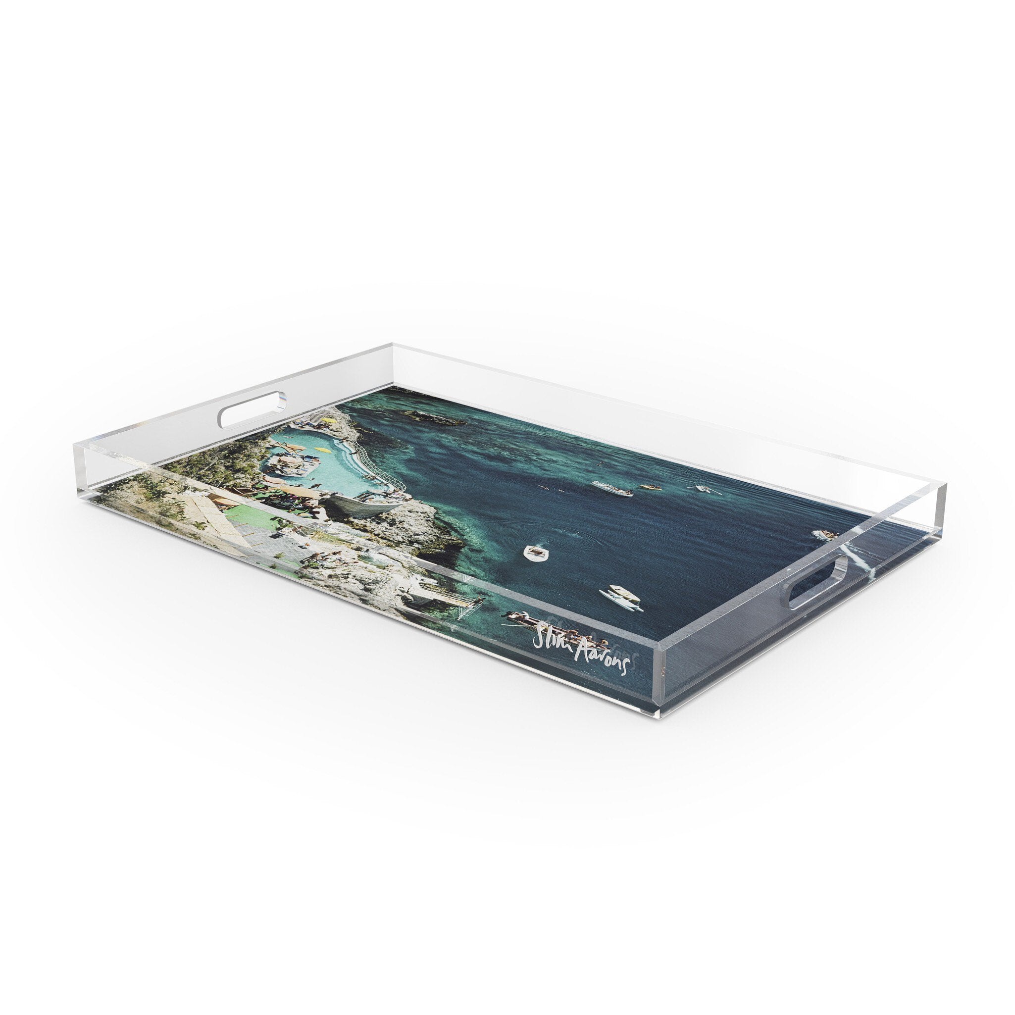 Hotel Taormina Tray By Slim Aarons