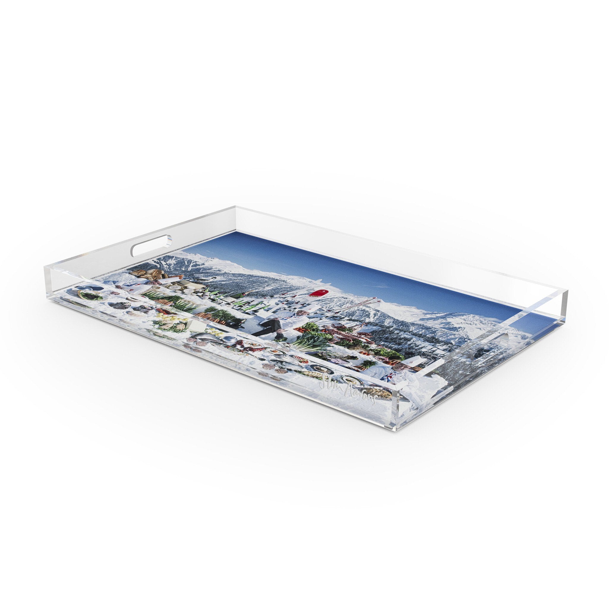 Culinary Heights Tray By Slim Aarons