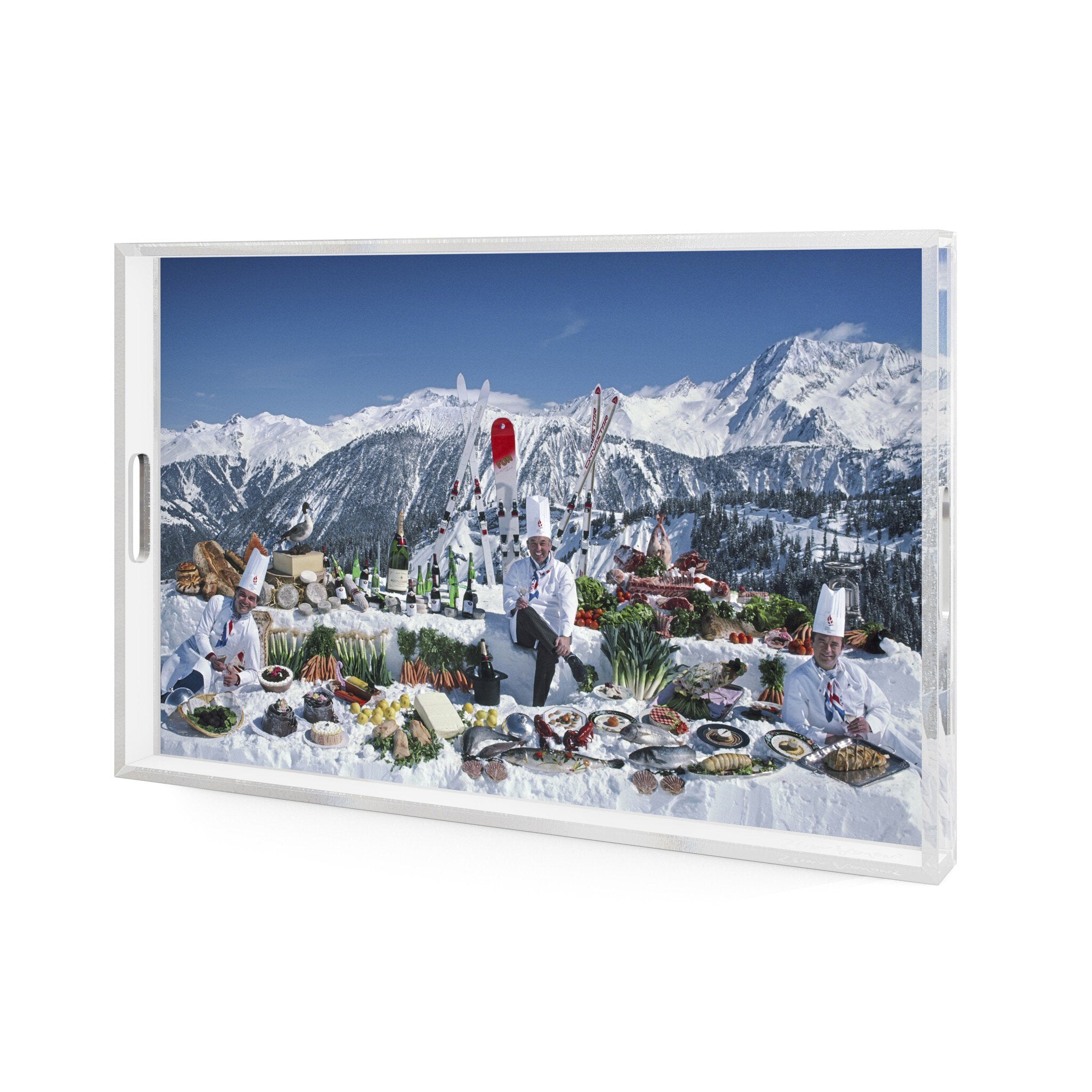 Culinary Heights Tray By Slim Aarons