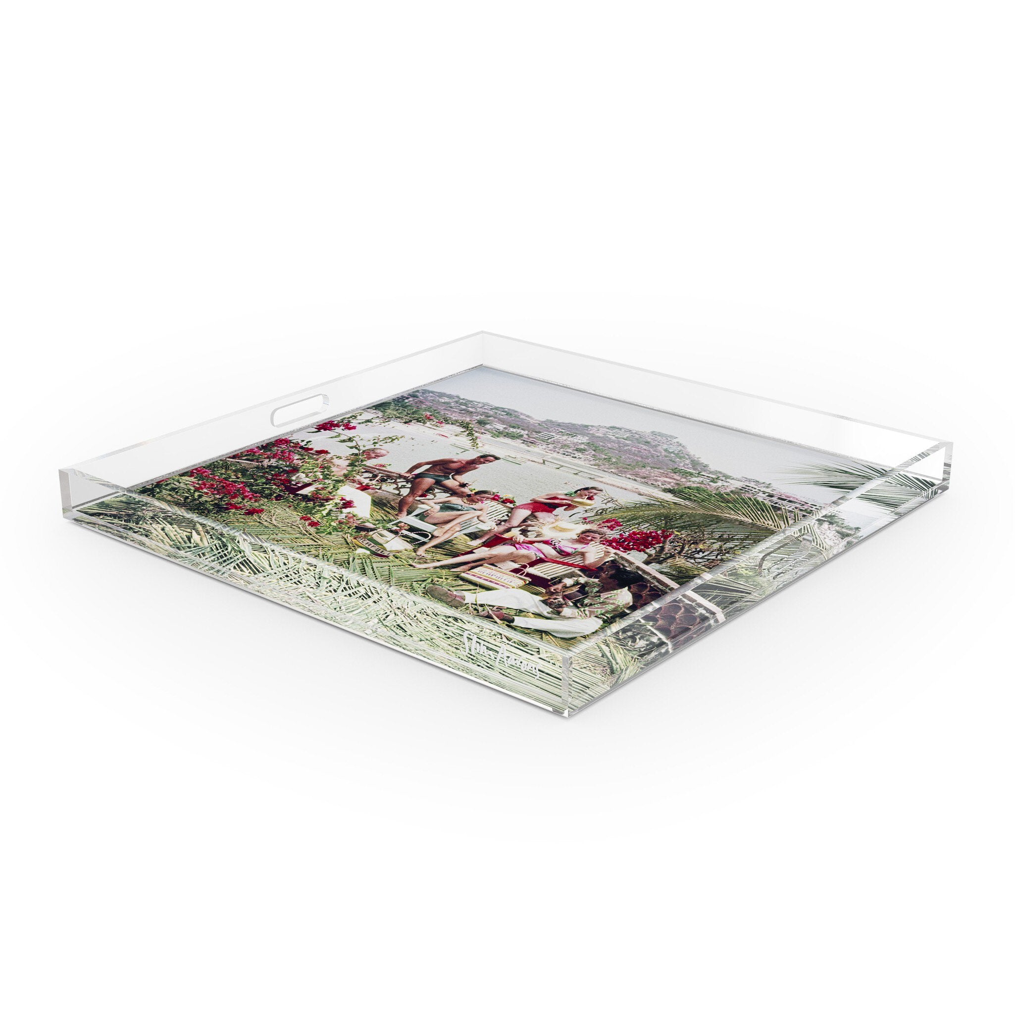 Acapulco Afternoon Tray By Slim Aarons