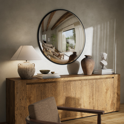 Convex Wall Mirror by Four Hands