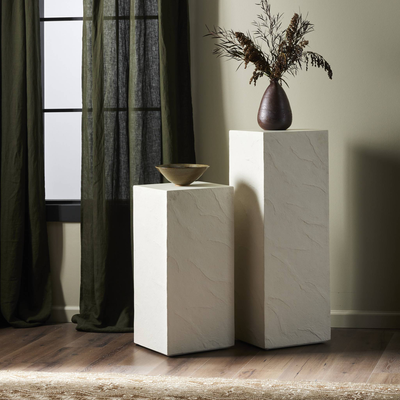 Corian Outdoor Pedestal by Four Hands