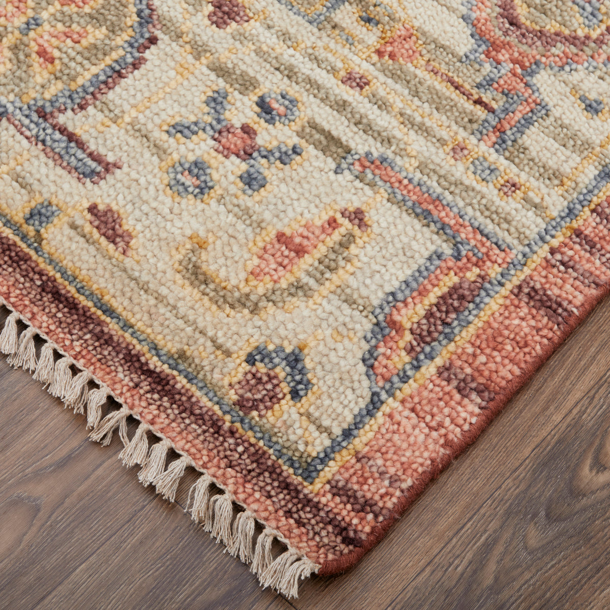 Fillmore 69CKF Rust/Beige Rug by Feizy