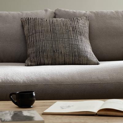 Handwoven Stripe Wool Pillow by Four Hands