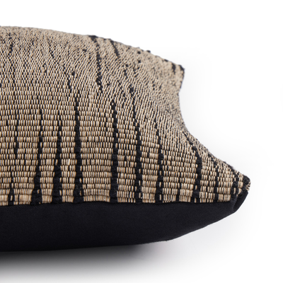 Handwoven Stripe Wool Pillow by Four Hands