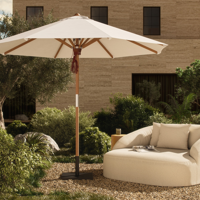 Baska Outdoor Round Umbrella by Four Hands