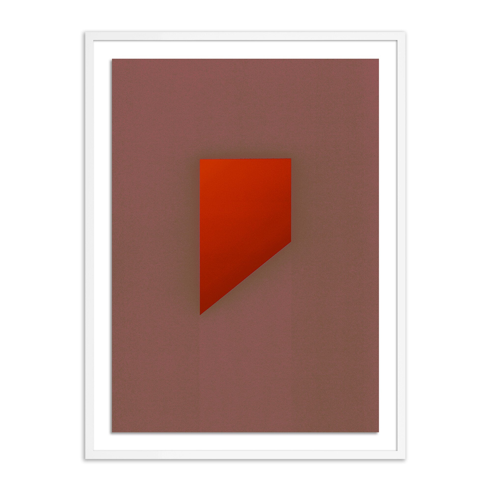 Primordial Stroke Red By David Grey