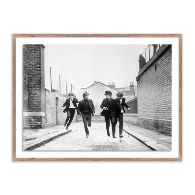 The Beatles Running In A Hard Day'S Night by Four Hands
