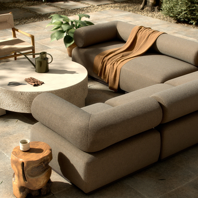 Lenox Outdoor 5-Piece Sectional by Four Hands