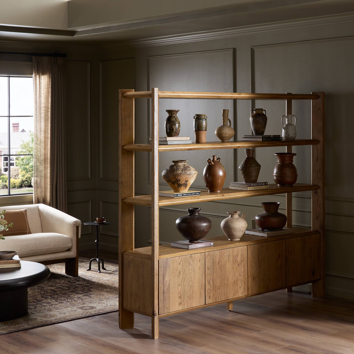 Orwin Wide Bookshelf