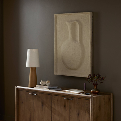 Vase Relief Sculpture Ii by Four Hands